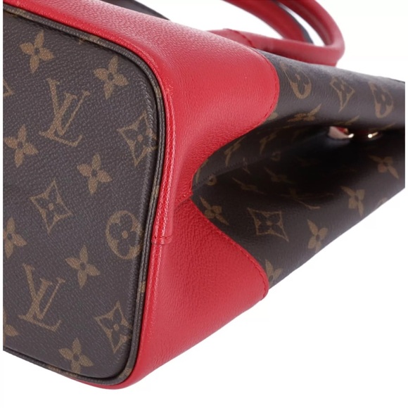 Louis Vuitton Flandrin Triple Compartment Satchel Monogram Brown Cerise M41596 - Picture 9 of 13